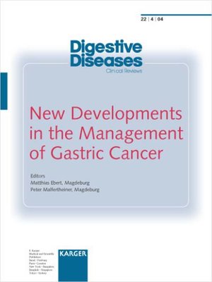 cover image of New Developments in the Management of Gastric Cancer